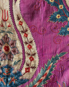 Hand Stitched Suzani (CSSU44025 | 64 x 88") Suzani Aziz Suzani 