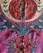 Hand Stitched Suzani (CSSU44025 | 64 x 88") Suzani Aziz Suzani 