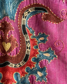 Hand Stitched Suzani (CSSU44025 | 64 x 88") Suzani Aziz Suzani 