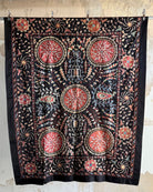 Hand Stitched Suzani (CSSU44225 | 64 x 80") Suzani Aziz Suzani 