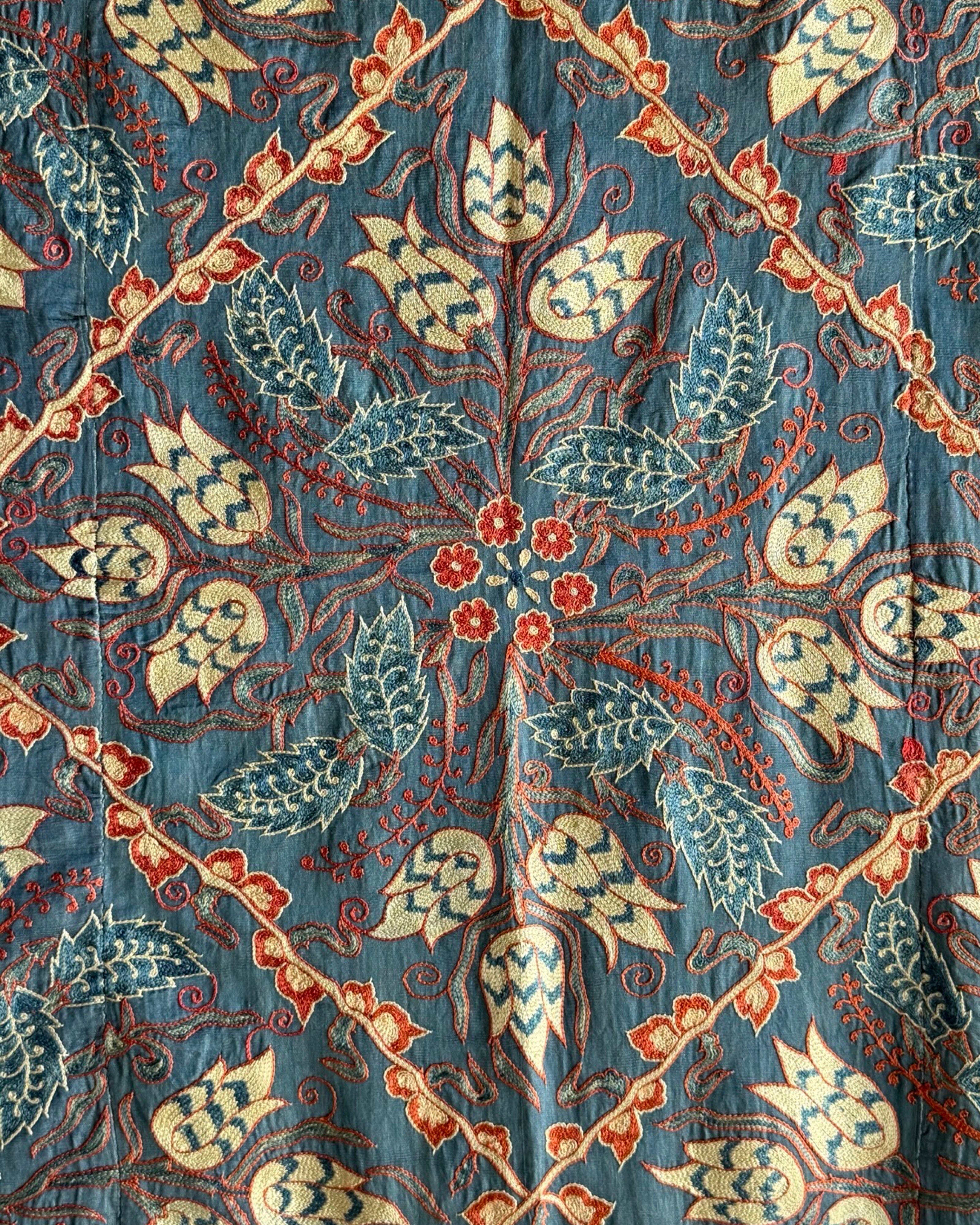 Hand Stitched Suzani (CSSU44825 | 62 x 81") Suzani Aziz Suzani 