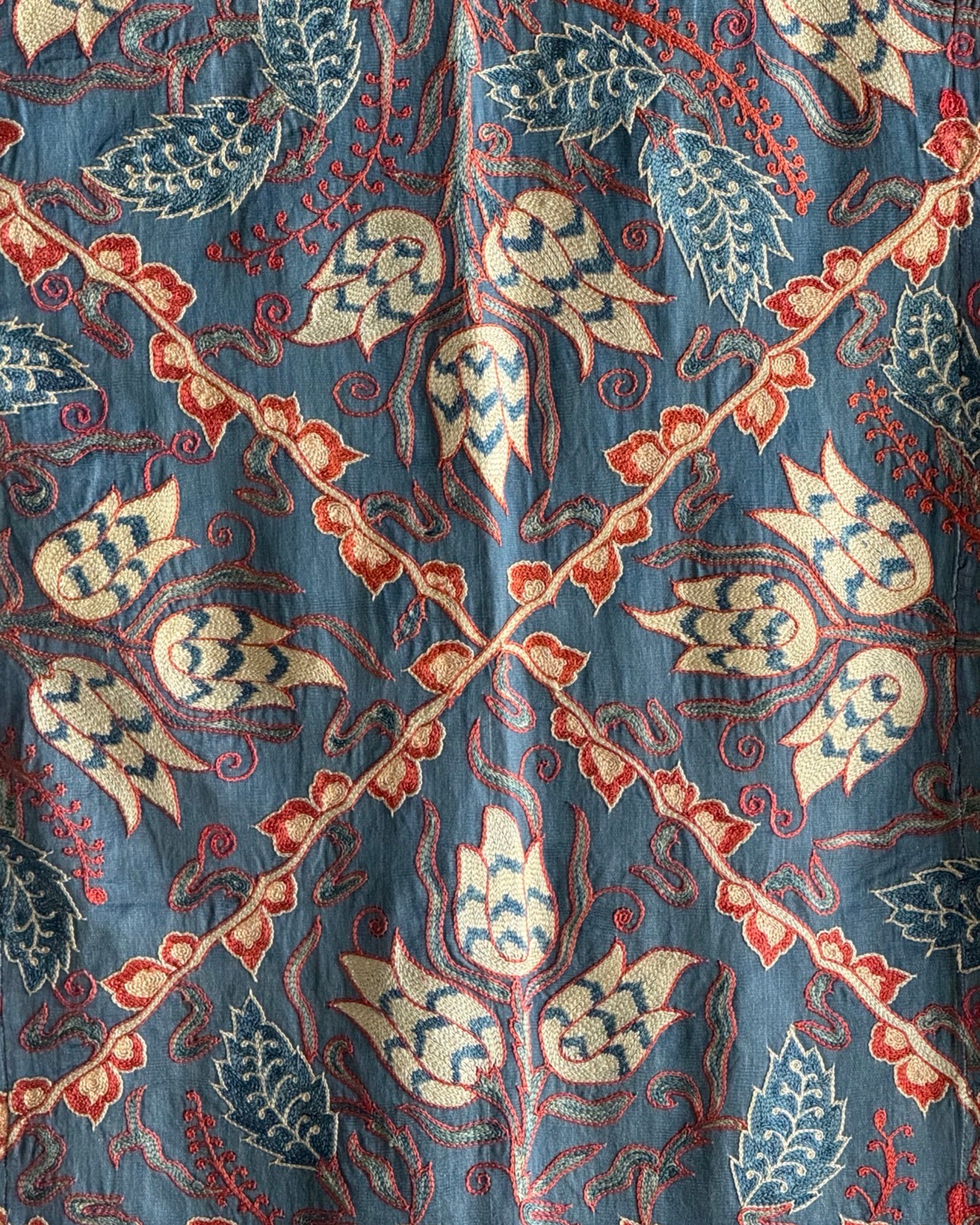 Hand Stitched Suzani (CSSU44825 | 62 x 81") Suzani Aziz Suzani 