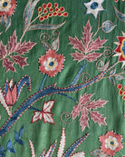 Hand Stitched Suzani (CSSU48125 | 84" x 122") Suzani Aziz Suzani 