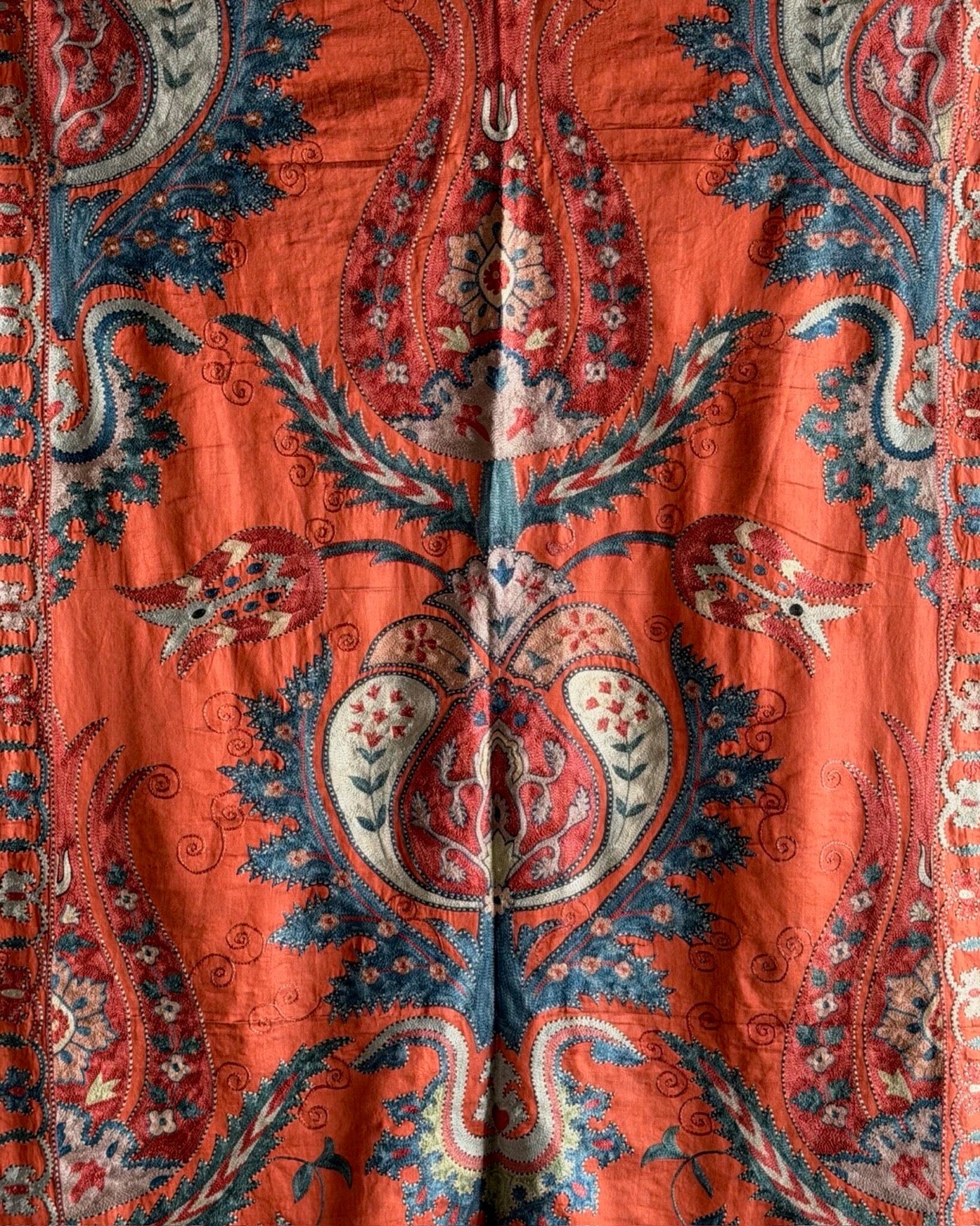 Hand Stitched Suzani (CSSU610526 | 40 x 62") Suzani Aziz Suzani 