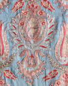 Hand Stitched Suzani (CSSU610626 | 83 x 92" ) Suzani Aziz Suzani 