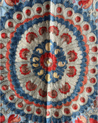 Hand Stitched Suzani (CSSU610826 | 89 x 117.5" ) Suzani Aziz Suzani 
