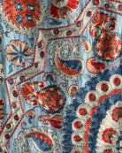 Hand Stitched Suzani (CSSU610826 | 89 x 117.5" ) Suzani Aziz Suzani 