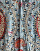 Hand Stitched Suzani (CSSU610826 | 89 x 117.5" ) Suzani Aziz Suzani 