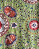 Hand Stitched Suzani (CSSU610926 | 84 x 94") Suzani Aziz Suzani 