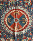 Hand Stitched Suzani (CSSU611226 | 84 x 105" ) Suzani Aziz Suzani 