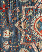 Hand Stitched Suzani (CSSU611226 | 84 x 105" ) Suzani Aziz Suzani 