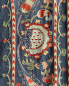 Hand Stitched Suzani (CSSU611226 | 84 x 105" ) Suzani Aziz Suzani 