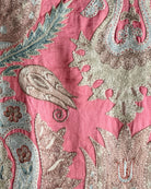 Hand Stitched Suzani (CSSU611526 | 83 x 95") Suzani Aziz Suzani 