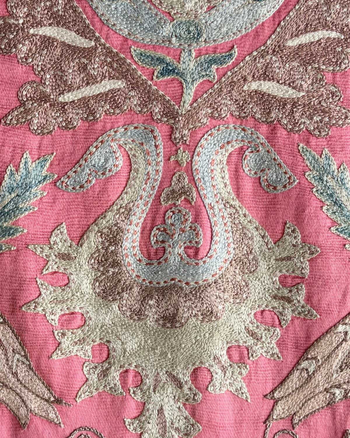 Hand Stitched Suzani (CSSU611526 | 83 x 95") Suzani Aziz Suzani 