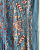 Hand Stitched Suzani (CSSU611726 | 64 x 86.5" ) Suzani Aziz Suzani 