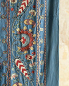 Hand Stitched Suzani (CSSU611726 | 64 x 86.5" ) Suzani Aziz Suzani 