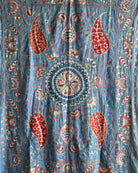 Hand Stitched Suzani (CSSU611726 | 64 x 86.5" ) Suzani Aziz Suzani 