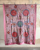 Hand Stitched Suzani (CSSU611826 | 64 x 80.5") Suzani Aziz Suzani 