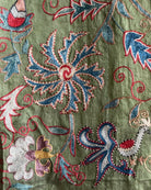 Hand Stitched Suzani (CSSU612026 | 64 x 79") Suzani Aziz Suzani 