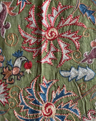 Hand Stitched Suzani (CSSU612026 | 64 x 79") Suzani Aziz Suzani 