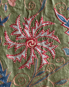 Hand Stitched Suzani (CSSU612026 | 64 x 79") Suzani Aziz Suzani 