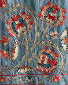 Hand Stitched Suzani (CSSU612226 | 70 x 83" ) Suzani Aziz Suzani 