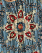 Hand Stitched Suzani (CSSU612226 | 70 x 83" ) Suzani Aziz Suzani 