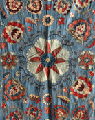 Hand Stitched Suzani (CSSU612226 | 70 x 83" ) Suzani Aziz Suzani 