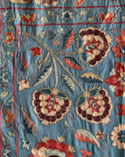 Hand Stitched Suzani (CSSU612226 | 70 x 83" ) Suzani Aziz Suzani 