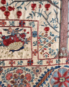Hand Stitched Suzani (CSSU65726 | 43 x 59" ) Suzani Aziz Suzani 