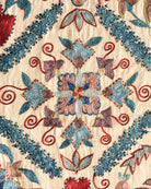 Hand Stitched Suzani (CSSU66226 | 61 x 85" ) Suzani Aziz Suzani 