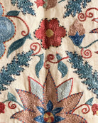 Hand Stitched Suzani (CSSU66226 | 61 x 85" ) Suzani Aziz Suzani 