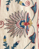 Hand Stitched Suzani (CSSU66726 | 63 x 99 ") Suzani Aziz Suzani 