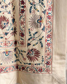 Hand Stitched Suzani (CSSU66726 | 63 x 99 ") Suzani Aziz Suzani 