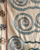 Hand Stitched Suzani (CSSU66826 | 62 x 79.5") Suzani Aziz Suzani 