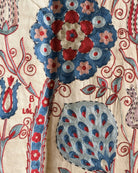 Hand Stitched Suzani (CSSU67026 | 68 x 104" ) Suzani Aziz Suzani 