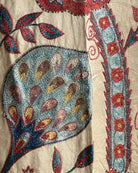 Hand Stitched Suzani (CSSU67326 | 68 x 102" ) Suzani Aziz Suzani 