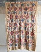 Hand Stitched Suzani (CSSU67326 | 68 x 102" ) Suzani Aziz Suzani 