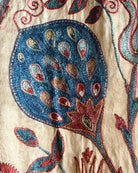 Hand Stitched Suzani (CSSU67326 | 68 x 102" ) Suzani Aziz Suzani 
