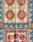 Hand Stitched Suzani (CSSU67826 | 64 x 98.5" ) Suzani Aziz Suzani 