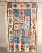 Hand Stitched Suzani (CSSU67826 | 64 x 98.5" ) Suzani Aziz Suzani 