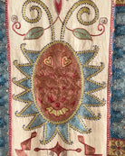 Hand Stitched Suzani (CSSU67826 | 64 x 98.5" ) Suzani Aziz Suzani 