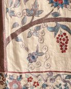 Hand Stitched Suzani (CSSU67926 | 67 x 99" ) Suzani Aziz Suzani 