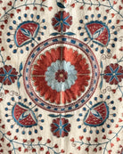 Hand Stitched Suzani (CSSU68626 | 62 x 78" ) Suzani Aziz Suzani 