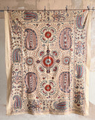 Hand Stitched Suzani (CSSU68626 | 62 x 78" ) Suzani Aziz Suzani 