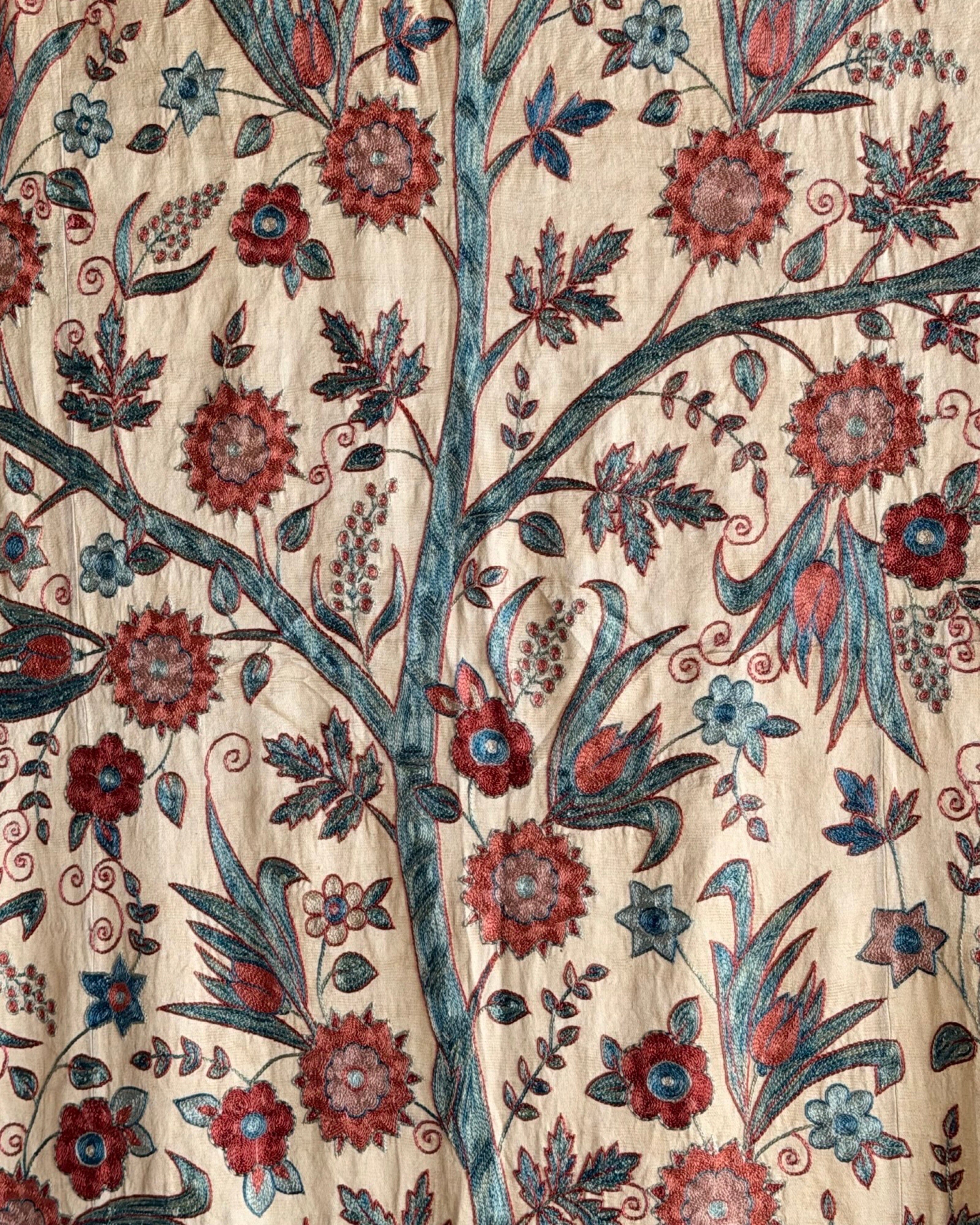 Hand Stitched Suzani (CSSU68926 | 61 x 84" ) Suzani Aziz Suzani 