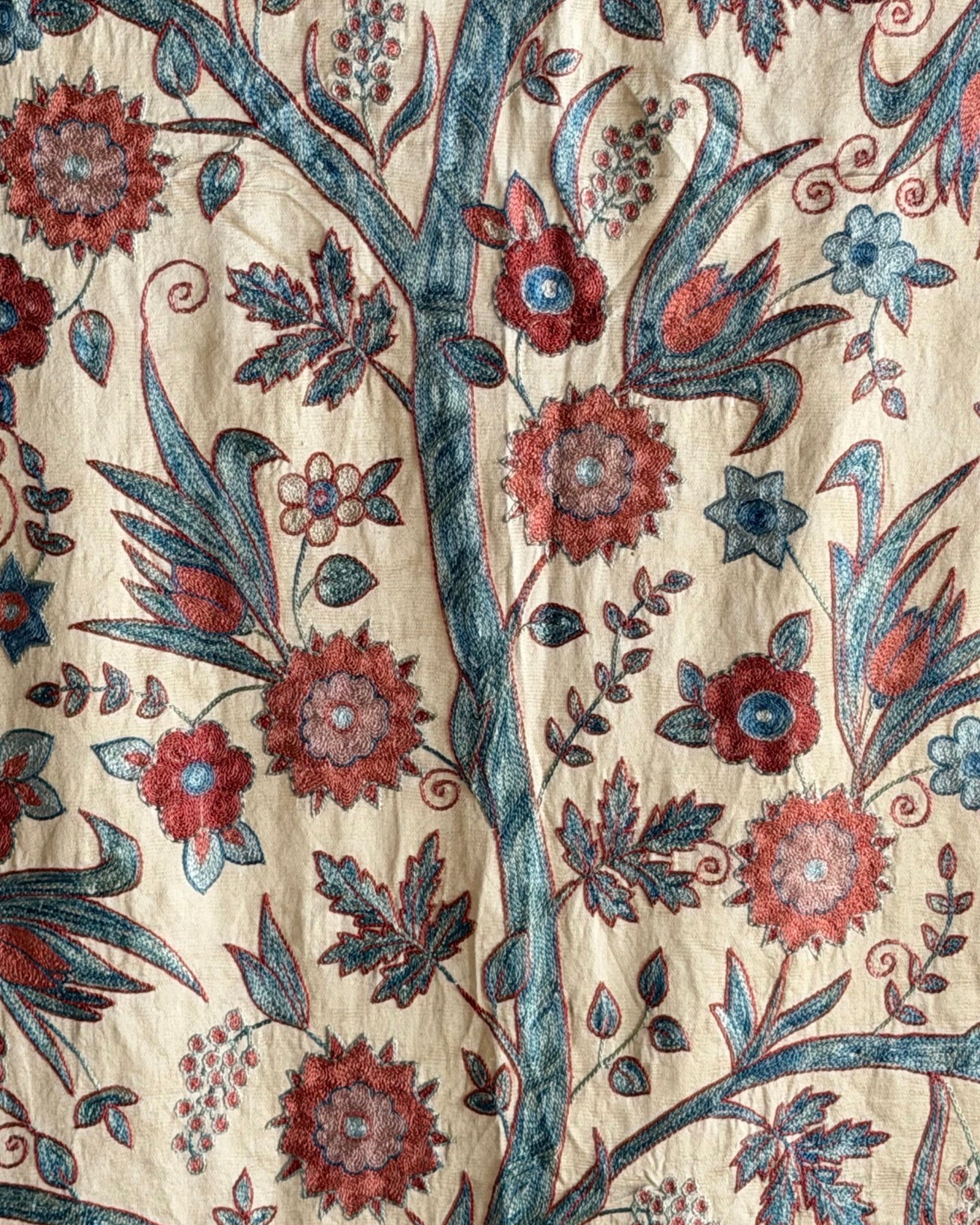 Hand Stitched Suzani (CSSU68926 | 61 x 84" ) Suzani Aziz Suzani 