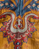 Hand Stitched Suzani (CSSU69726 | 42 x 61.5" ) Suzani Aziz Suzani 
