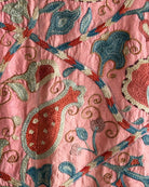 Hand Stitched Suzani from Uzbekistan (#1986 | 73 1/2 x 96") Antique Textile Bukhara to Cape Town 