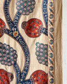 Hand Stitched Suzani Runner (CSSU64226 | 25 x 82" ) Suzani Aziz Suzani 